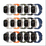 Loners Liquid Silicone Watch Band, For Apple Watch Series 5 44mm, For Apple Watch Series 4 44mm, For Apple Watch Series 3 42mm