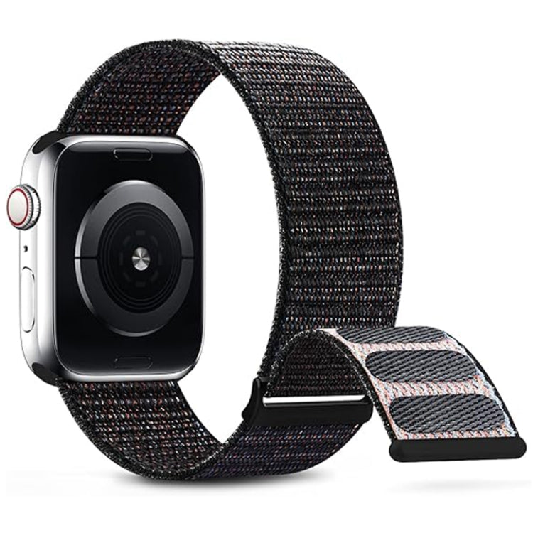 Dual Hook and Loop Nylon Watch Band, For Apple Watch Series 7 41mm, For Apple Watch Series 7 45mm, For Apple Watch SE 40mm, For Apple Watch SE 44mm, For Apple Watch Series 6 40mm