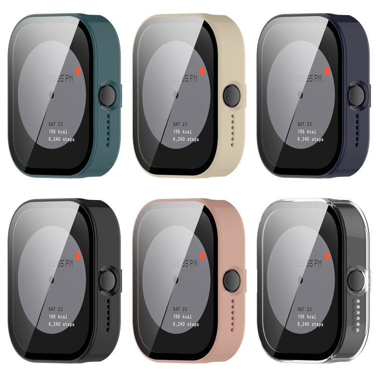 PC + Tempered Film Integrated Watch Protective Case, For Nothing CMF Watch Pro D395