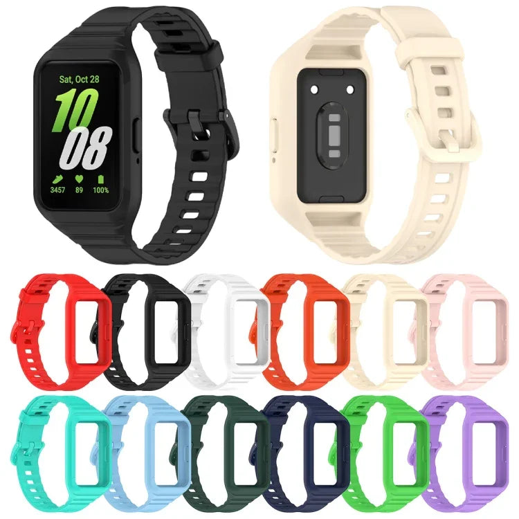 Solid Color Integrated TPU Watch Band, For Samsung Galaxy Fit 3