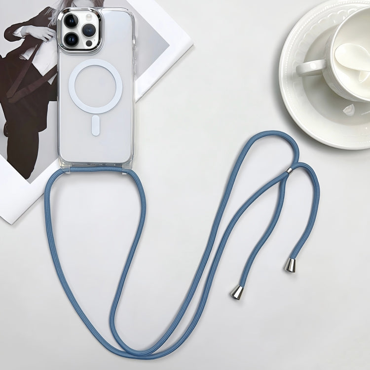 MagSafe Magnetic PC + TPU Phone Case with Lanyard, For iPhone 14 Pro Max, For iPhone 13 Pro Max, For iPhone 13 Pro, For iPhone 13
