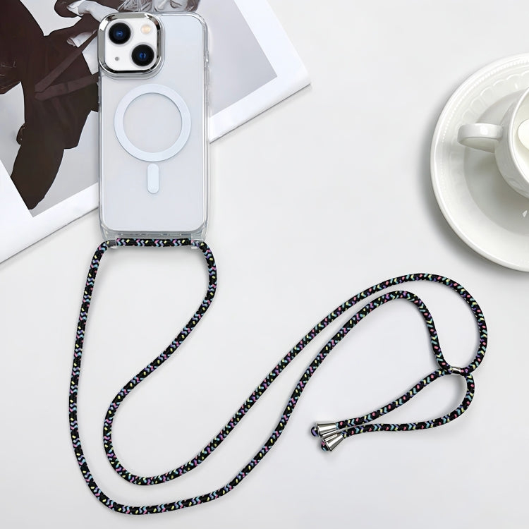 MagSafe Magnetic PC + TPU Phone Case with Lanyard, For iPhone 14 Pro Max, For iPhone 13 Pro Max, For iPhone 13 Pro, For iPhone 13