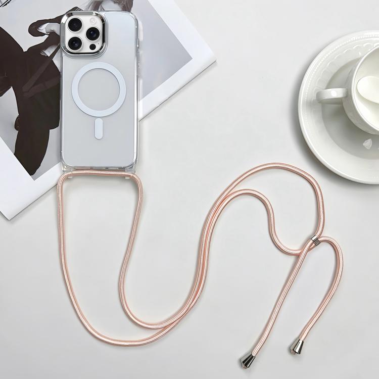 MagSafe Magnetic PC + TPU Phone Case with Lanyard, For iPhone Air, For iPhone 16 Pro Max, For iPhone 16 Pro, For iPhone 16 Plus