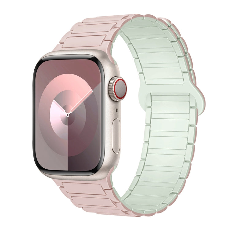 I-Shaped Magnetic Silicone Watch Band, For Apple Watch Series 9 45mm, For Apple Watch Series 9 41mm, For Apple Watch Ultra 49mm