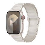 I-Shaped Magnetic Silicone Watch Band, For Apple Watch Series 9 45mm, For Apple Watch Series 9 41mm, For Apple Watch Ultra 49mm