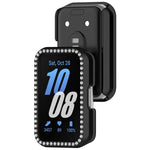 Diamond Half Pack Hollow PC Watch Protective Case, For Samsung Galaxy Fit 3