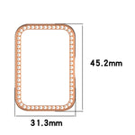 Diamond Half Pack Hollow PC Watch Protective Case, For Samsung Galaxy Fit 3