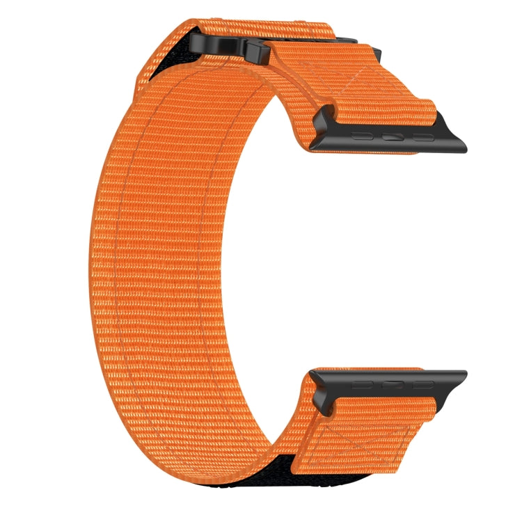 Nylon Hook And Loop Fastener Watch Band, For Apple Watch Series 10 46mm, For Apple Watch Series 10 42mm, For Apple Watch SE 2023 44mm, For Apple Watch SE 2023 40mm, For Apple Watch Ultra 2 49mm, For Apple Watch Series 9 45mm, For Apple Watch Series 9 4...