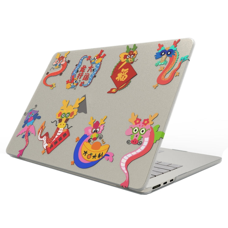 UV Printed Pattern Laptop Frosted Protective Case, For MacBook Air 13.3 A1466 / A1369, For MacBook 12 inch A1534