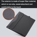 Leather Laptop Shockproof Protective Case, For HP Pavilion Book Pro 16 16 inch 16-ab, For HP OmniBook 7 Laptop 16-az / 16t-az, For HP OmniBook 7 17.3 inch 17-dc, For HP OmniBook 7 Flip 16 inch 16-au, For HP EliteBook 860 / 865 G11 16 inch              ...
