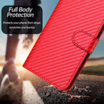 YX0070 Carbon Fiber Buckle Leather Phone Case with Lanyard, For iPhone 16 Pro, For iPhone 16 Plus, For iPhone 16, For iPhone 15 Pro Max, For iPhone 15 Pro, For iPhone 15 Plus