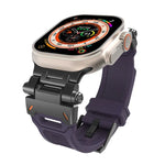 Stainless Steel Connector TPU Watch Band, For Apple Watch SE 2023 44mm, For Apple Watch Ultra 2 49mm