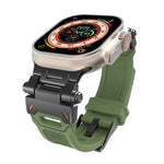 Stainless Steel Connector TPU Watch Band, For Apple Watch Series 6 44mm, For Apple Watch Series 5 44mm