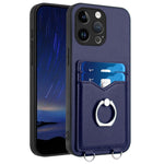 R20 Ring Card Holder Phone Case, For iPhone 17 Pro Max, For iPhone 17 Pro, For iPhone 17, For iPhone Air, For iPhone 15 Pro Max, For iPhone 15 Pro, For iPhone 15 Plus, For iPhone 15