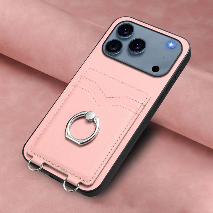 R20 Ring Card Holder Phone Case, For iPhone 17 Pro Max, For iPhone 17 Pro, For iPhone 17, For iPhone Air, For iPhone 15 Pro Max, For iPhone 15 Pro, For iPhone 15 Plus, For iPhone 15