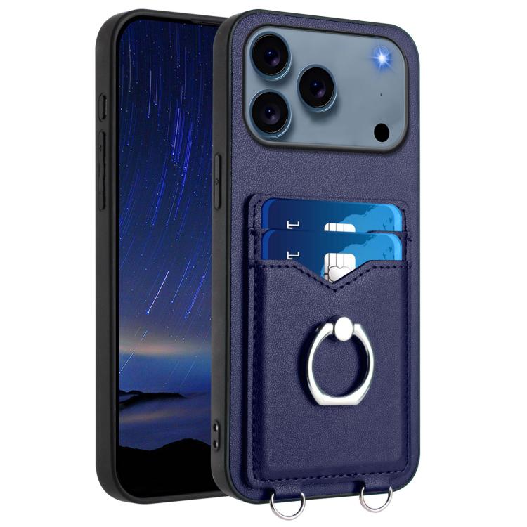R20 Ring Card Holder Phone Case, For iPhone 17 Pro Max, For iPhone 17 Pro, For iPhone 17, For iPhone Air, For iPhone 15 Pro Max, For iPhone 15 Pro, For iPhone 15 Plus, For iPhone 15