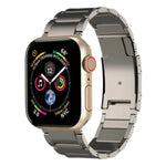 Titanium Metal Watch Band, For Apple Watch Series 7 41mm, For Apple Watch Series 7 45mm, For Apple Watch SE 40mm, For Apple Watch SE 44mm, For Apple Watch Series 6 40mm, For Apple Watch Series 6 44mm, For Apple Watch Series 5 44mm                      ...