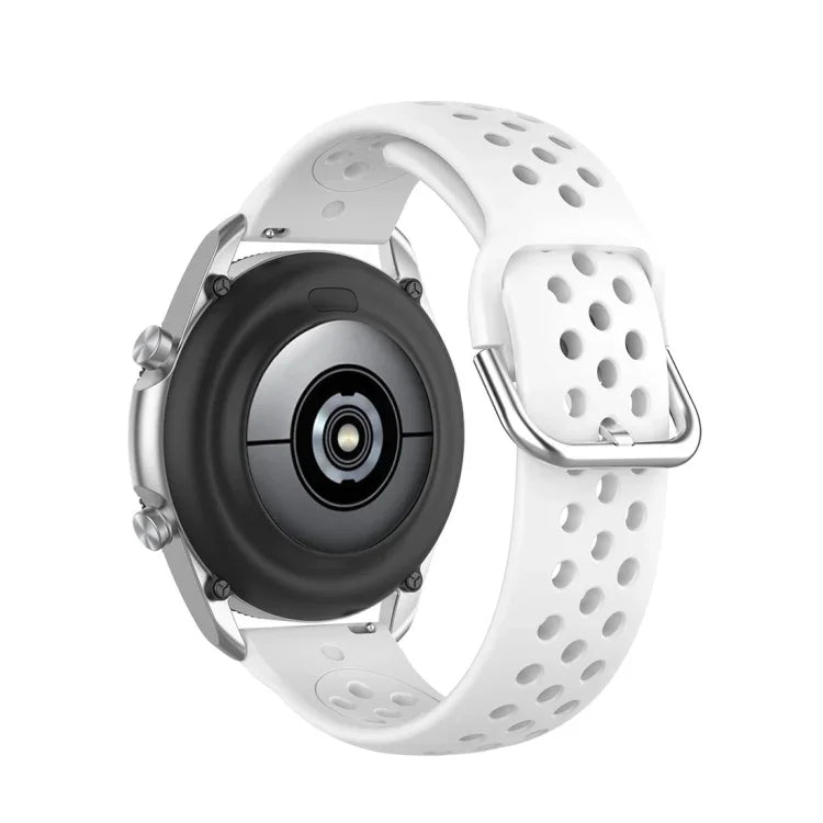 R850 Silicone Sports Solid Color Strap, Size: Free Size 20mm, For Galaxy Watch 3 41mm