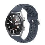 R850 Silicone Sports Solid Color Strap, Size: Free Size 20mm, For Galaxy Watch 3 41mm