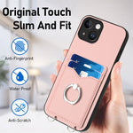 R20 Crossbody Rope Ring Card Holder Phone Case, For iPhone 13 mini, For iPhone 12, For iPhone 12 Pro Max, For iPhone 12 Pro, For iPhone 12 mini, For iPhone 11 Pro Max, For iPhone 11, For iPhone 11 Pro
