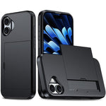 Shockproof Armor Phone Case with Card Slot, For iPhone 17 Pro Max, For iPhone 17 Pro, For iPhone 17, For iPhone Air