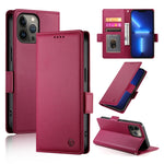 Side Buckle Magnetic Frosted Leather Phone Case, For iPhone 13 Pro Max, For iPhone 13 Pro, For iPhone 13, For iPhone 13 mini, For iPhone 12 / 12 Pro, For iPhone 12 Pro Max