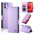 Side Buckle Magnetic Frosted Leather Phone Case, For iPhone 13 Pro Max, For iPhone 13 Pro, For iPhone 13, For iPhone 13 mini, For iPhone 12 / 12 Pro, For iPhone 12 Pro Max
