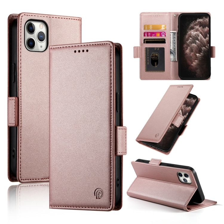 Side Buckle Magnetic Frosted Leather Phone Case, For iPhone 12 mini, For iPhone 11 Pro Max, For iPhone 11, For iPhone 11 Pro, For iPhone X / XS, For iPhone XR