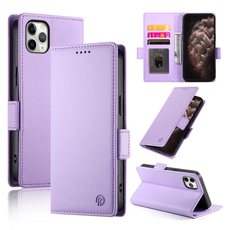 Side Buckle Magnetic Frosted Leather Phone Case, For iPhone 12 mini, For iPhone 11 Pro Max, For iPhone 11, For iPhone 11 Pro, For iPhone X / XS, For iPhone XR