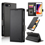 Side Buckle Magnetic Frosted Leather Phone Case, For iPhone XS Max, For iPhone 8 Plus / 7 Plus