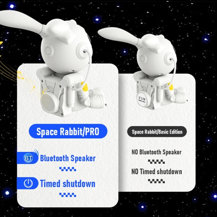G002 Space Rabbit Starry Sky Projection Lamp Bluetooth Speaker 2 in 1 Laser Light, G002 Bluetooth