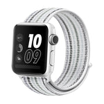 Nylon Loop Watchband, For Apple Watch Series 8&7 41mm / SE 2&6&SE&5&4 40mm / 3&2&1 38mm, For Apple Watch Ultra 49mm / Series 8&7 45mm / SE 2&6&SE&5&4 44mm / 3&2&1 42mm