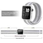 Nylon Loop Watchband, For Apple Watch Series 8&7 41mm / SE 2&6&SE&5&4 40mm / 3&2&1 38mm, For Apple Watch Ultra 49mm / Series 8&7 45mm / SE 2&6&SE&5&4 44mm / 3&2&1 42mm