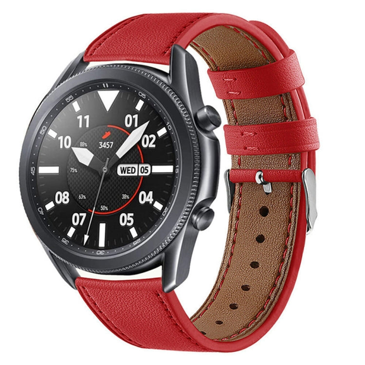 For Galaxy Watch 3 Leather Replacement Strap Watchband, For Galaxy Watch 3 41mm