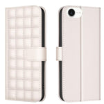 Square Texture Leather Phone Case, For iPhone 17e / 16e, For iPhone 17 Pro Max, For iPhone 16 Pro Max, For iPhone 16 Pro, For iPhone 16 Plus, For iPhone 16, For iPhone 15 Pro Max, For iPhone 15 Pro