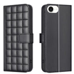 Square Texture Leather Phone Case, For iPhone 17e / 16e, For iPhone 17 Pro Max, For iPhone 16 Pro Max, For iPhone 16 Pro, For iPhone 16 Plus, For iPhone 16, For iPhone 15 Pro Max, For iPhone 15 Pro
