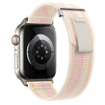 Dual-Section Loop Nylon Watch Band, For Apple Watch SE 2023 44mm, For Apple Watch SE 2023 40mm