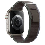 Dual-Section Loop Nylon Watch Band, For Apple Watch Series 9 41mm, For Apple Watch Ultra 49mm