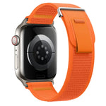 Dual-Section Loop Nylon Watch Band, For Apple Watch SE 40mm, For Apple Watch SE 44mm
