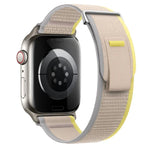 Dual-Section Loop Nylon Watch Band, For Apple Watch SE 40mm, For Apple Watch SE 44mm
