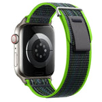 Dual-Section Loop Nylon Watch Band, For Apple Watch Series 5 44mm, For Apple Watch Series 5 40mm