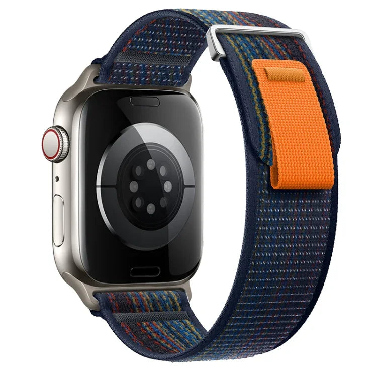 Dual-Section Loop Nylon Watch Band, For Apple Watch Series 3 38mm, For Apple Watch Series 3 42mm
