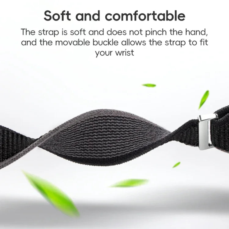 Dual-Section Loop Nylon Watch Band, For Apple Watch SE 2023 44mm, For Apple Watch SE 2023 40mm