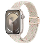 Slim Magnetic Buckle Nylon Braided Watch Band, For Apple Watch Series 8 41mm, For Apple Watch Series 8 45mm