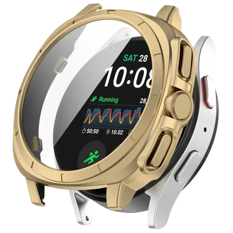 PC + Tempered Film Integrated Watch Protective Case, For Sansung Galaxy Watch 7 44mm