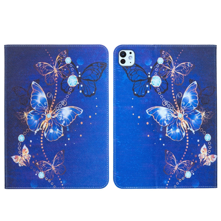 Colored Drawing Leather Tablet Case, For iPad Pro 11 2025 / 2024, For iPad Air 13 2026 / 2025 / 2024