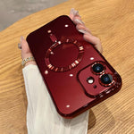 Electroplating MagSafe Phone Case, For iPhone 11, For iPhone 11 Pro
