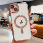 Electroplating MagSafe Phone Case, For iPhone 15, For iPhone 14 Plus, For iPhone 14, For iPhone 14 Pro, For iPhone 14 Pro Max, For iPhone 13 Pro Max