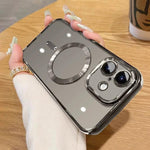 Electroplating MagSafe Phone Case, For iPhone 17e / 16e, For iPhone 17 Pro Max, For iPhone 17 Pro, For iPhone 17