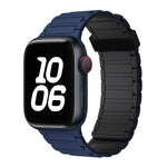 Tri-beads Magnetic Hoop Silicone Watch Band, For Apple Watch Series 4 44mm